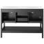 Ensemble de meuble-lavabo double 48 po avec 2 tiroirs et portes Farmhouse-666168492