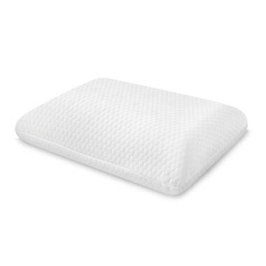 SensorPEDIC Conforming Memory Foam Lumbar Pillow, One Size, White