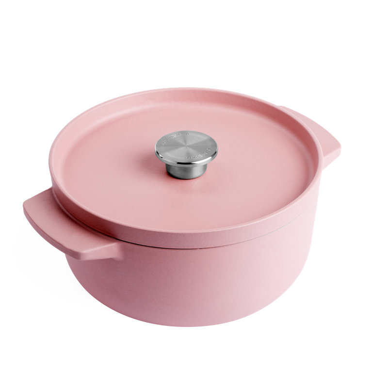 Kitchenaid Cast Iron Dutch Oven, 5.2 L, Dried Rose