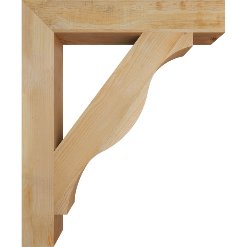 Support pour scie brute Funston Block, Sapin de Douglas, H 46 po x l 6 po x P 38 po