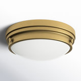 Helmsford Glass Flush Mount