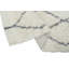 Bohemian Classics Hand Tufted Wool Moroccan Area Rug in Cream/Black-668967738