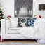 Coussin décoratif en velours Holiday Reindeer 20X20 - avec insert-126148891