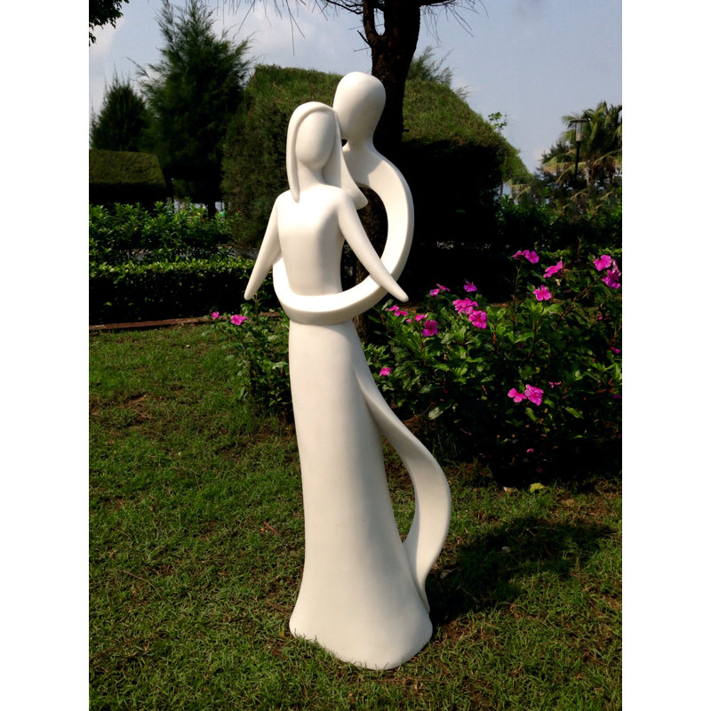 Weather Resistant UV Resistant Plastic Garden Statue, 117cm H x 24cm W x 36cm D