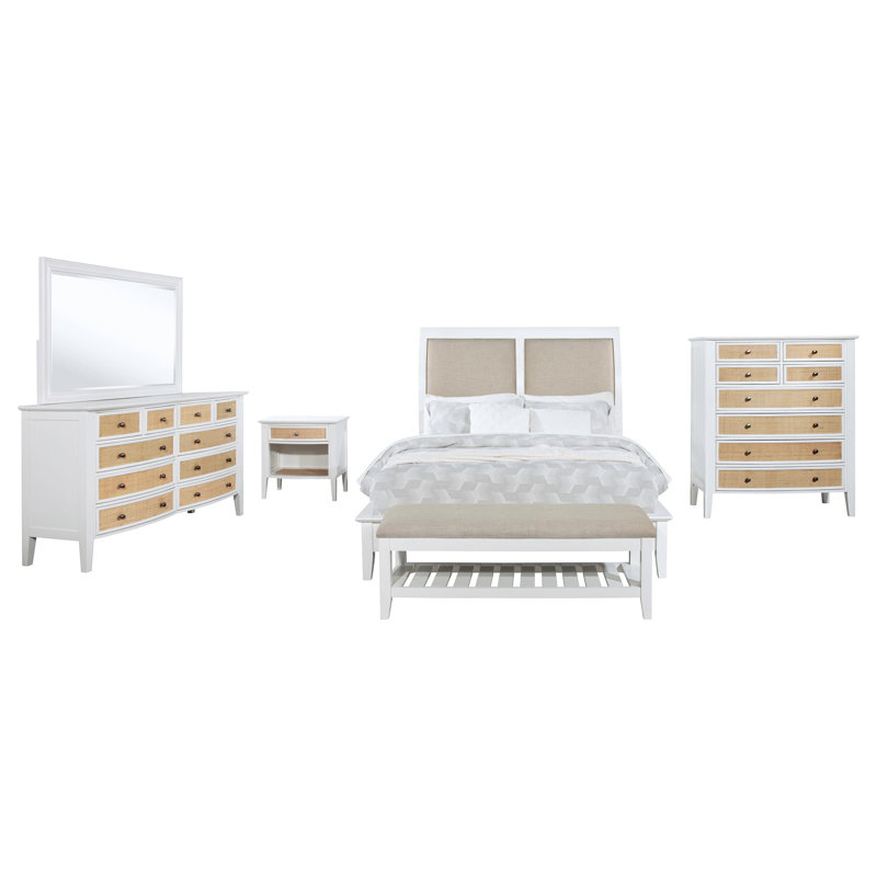 Ensemble de chambre avec très grand lit 5 pièces Kahn, Très grand