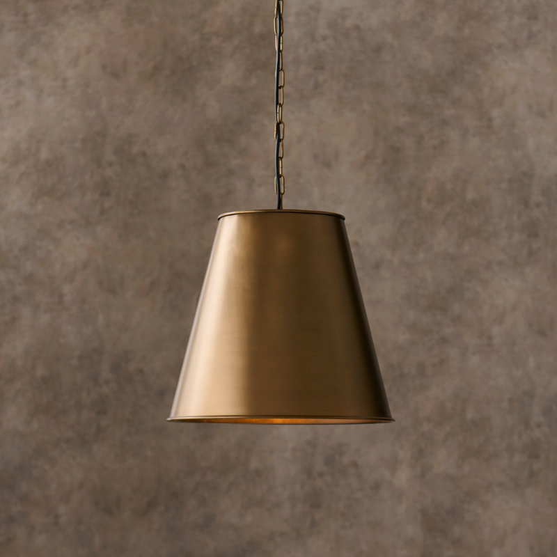 1 - Light Gold Pendant