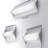 Two Ice 1-Light Flush Mount