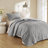 Mina Waffle Weave Textured Cozy Quilt Set-102616695-102616701