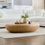 Table basse 53,1 "ovale pour le salon-1081986525