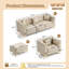 Ensemble de salon 3 pièces Chesterfield-132790821-132790823