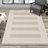 Ardina Striped Cream Beige Indoor/Outdoor Area Rug-2073418002