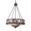 24" Wide Whispering Pines Inverted Pendant