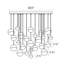 Grapes 24 - Light LED Pendant-14262489-14262491-97919469