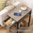 Huspon 24" End Table with Storage and Charging Station-1656076044