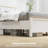 White  Full Bed Frame with Headboard
