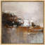 «Grunge Effect Brown & Grey Field Field Abstract Shapes Illustration Modern Art Alternative» sur-98179562-98179561