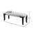 Solid Wood Upholstered Tufted Bench-462703100