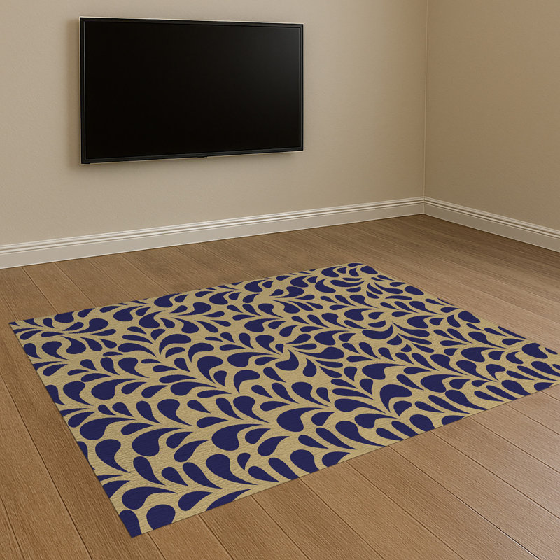Abstract Area Rug, Runner 70 x 140 cm