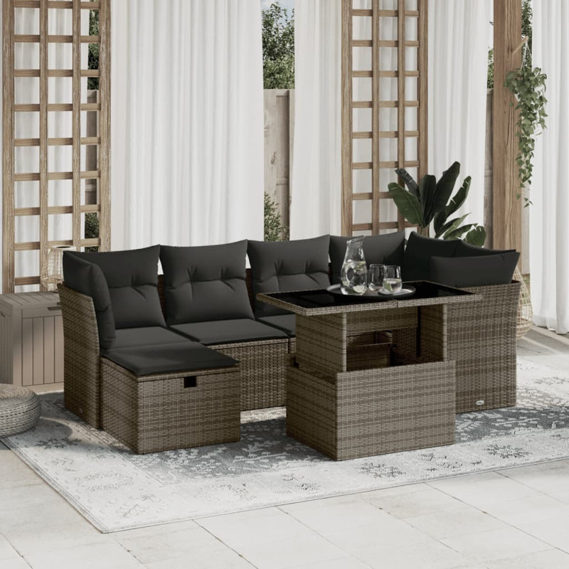 Ensemble de canapé de jardin Vidaxl