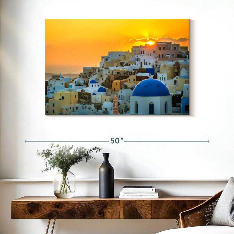 Ravi Oia Sunset Glow, H 26 po x l 39 po