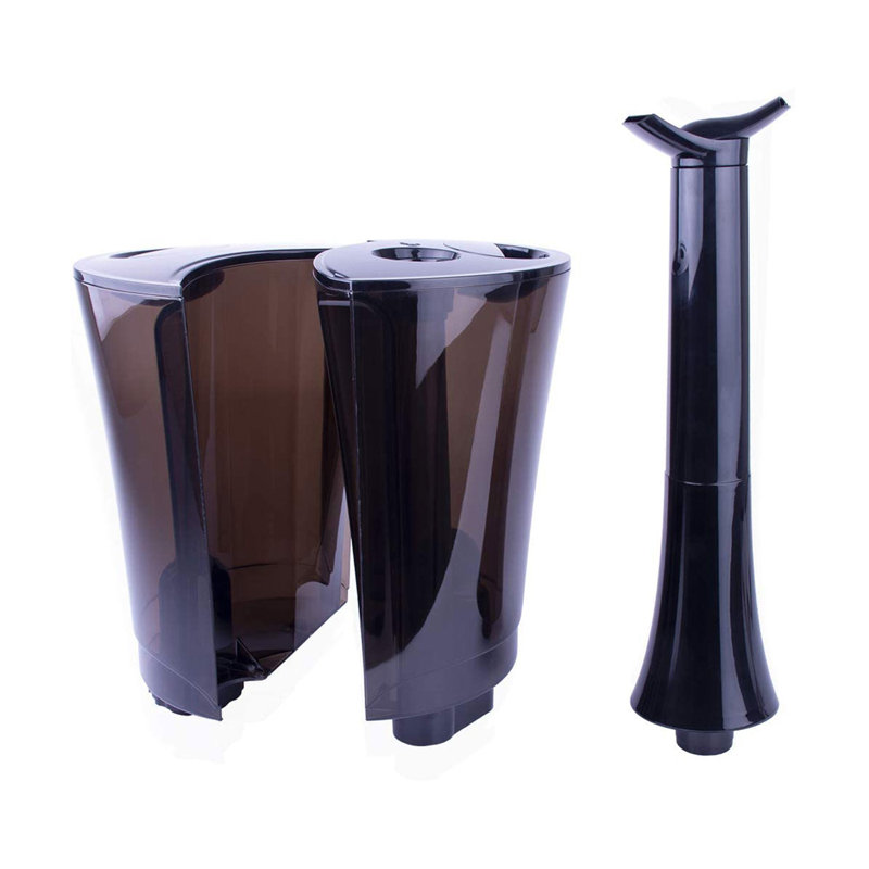 Air Innovations 2.15 gal. Cool Mist Ultrasonic Tower Humidifier with Adjustable Humidistat for 700 cu. ft., Black