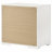 Pierce High Gloss 2-Drawer Nightstand Bedside Table