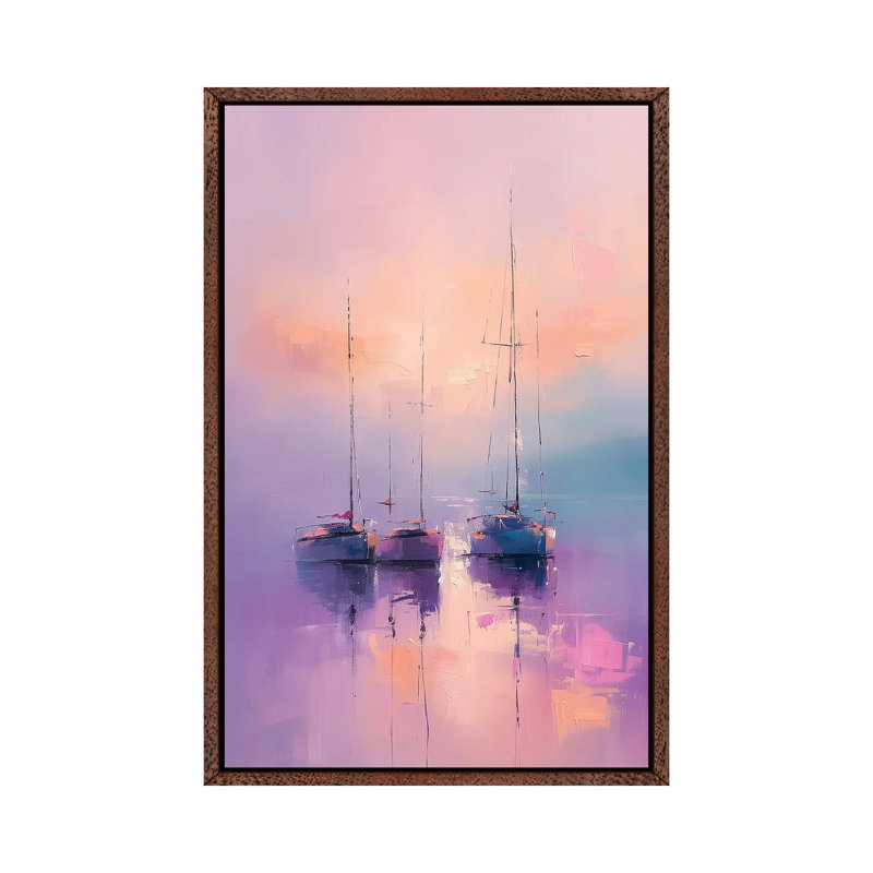 Serenade Of Sails by Olga Volna - Gallery-Wrapped Canvas Giclée on Canvas, 66.04 cm H x 45.72 cm W