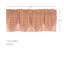 Cantonnière à volants en coton Sawyer-167586077-167586079