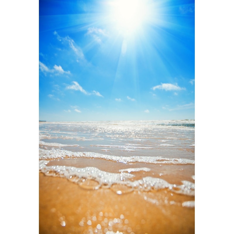 Beach by Kolosigor - Wrapped Canvas Print, 46cm H x 30cm W x 3.8cm D