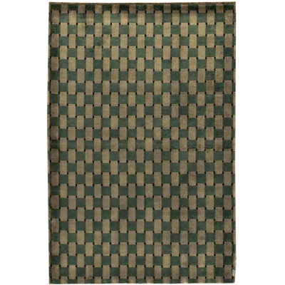 Hand-Knotted High-Quality Navy and Blue Area Rug