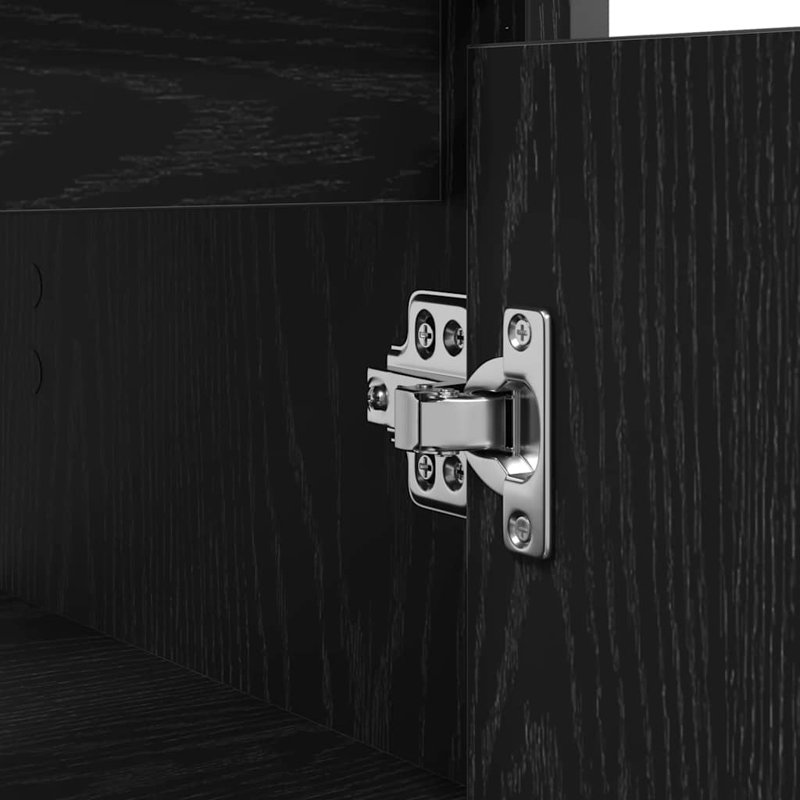 60mm Single Bathroom Vanity with Basin, Black 