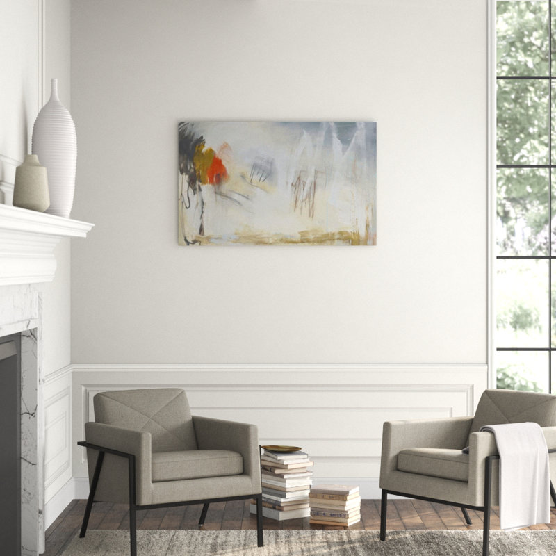 Moon Over Painting by Samuel Kane, Image Brush Gel, 47" H x 75" W x 1.5" D