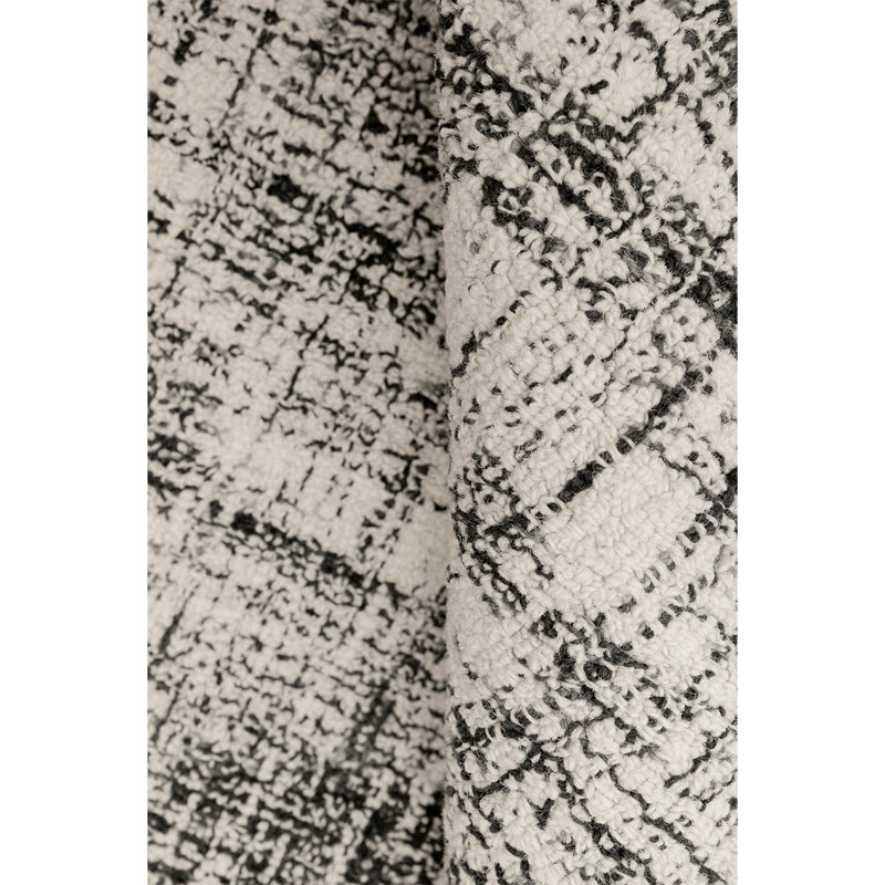Wool Abstract Area Rug, Rectangle 2' x 3'