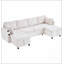 Canapé-lit modulaire polyvalent avec grand espace de rangement 111,8 po-1151236071