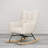Zeanna 27.5'' W Rocking Chair Teddy Fleece