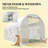 Walk-In Tunnel Greenhouse,Hoop House Greenhouse