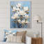 Magnifique paysage de rêve beige et doré Magnolia III sur toile-133738673-133738633