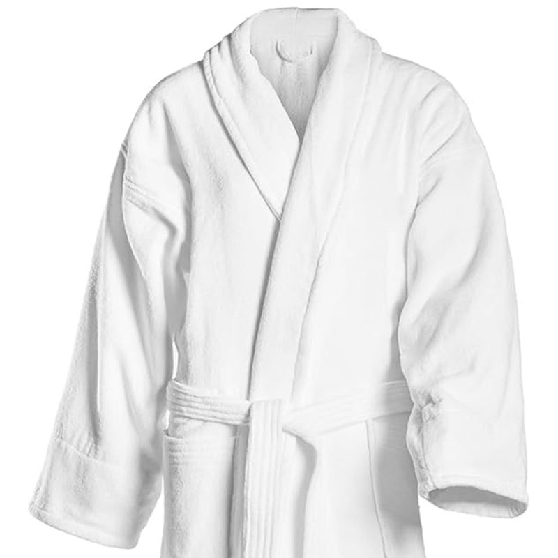 Ensemble de 2 peignoirs en velours de coton, robes de chambre personnalisées monogrammées, Marié/Mariée