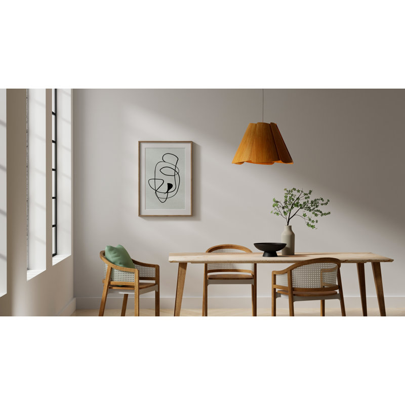 Fuchsia 1 - Light Pendant, Imbuia