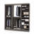 Tymiesha 80'' Closet System-1046832432