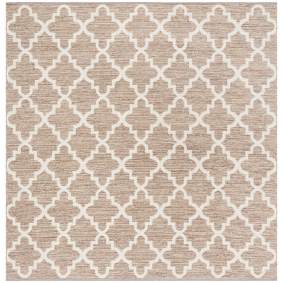 Melchor Hand Woven Cotton Geometric Rug