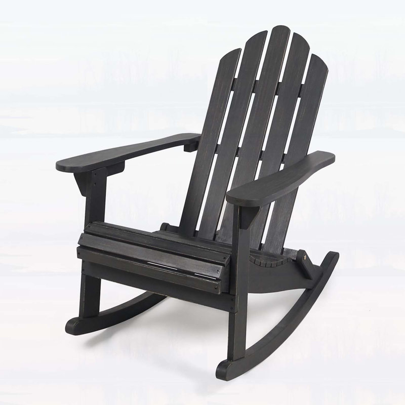Chaise berçante Adirondack