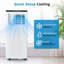 Climatiseur portatif 8 000 BTU Belleze