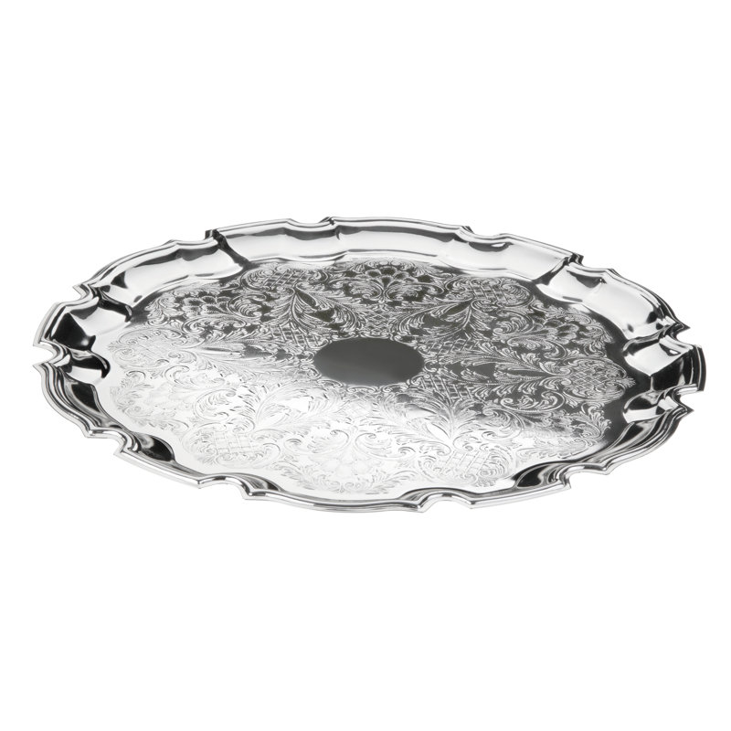 Queen Anne Silver Plated Tray