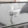 Hausman Elegant Mirrored 1 Drawer Bedside Table