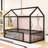 Metal Floor Bed With Safety Fence-481323652-481323655