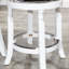 Tabouret de bar 30 po, siège d'appoint en tissu patiné-974362773-974362772