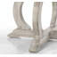 Cillin Round Dining Table, Walnut & Antique White Finish DN01805
