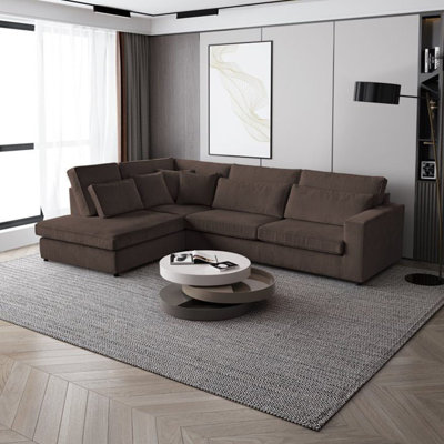 Preslea 6 Seater Sofa & Chaise