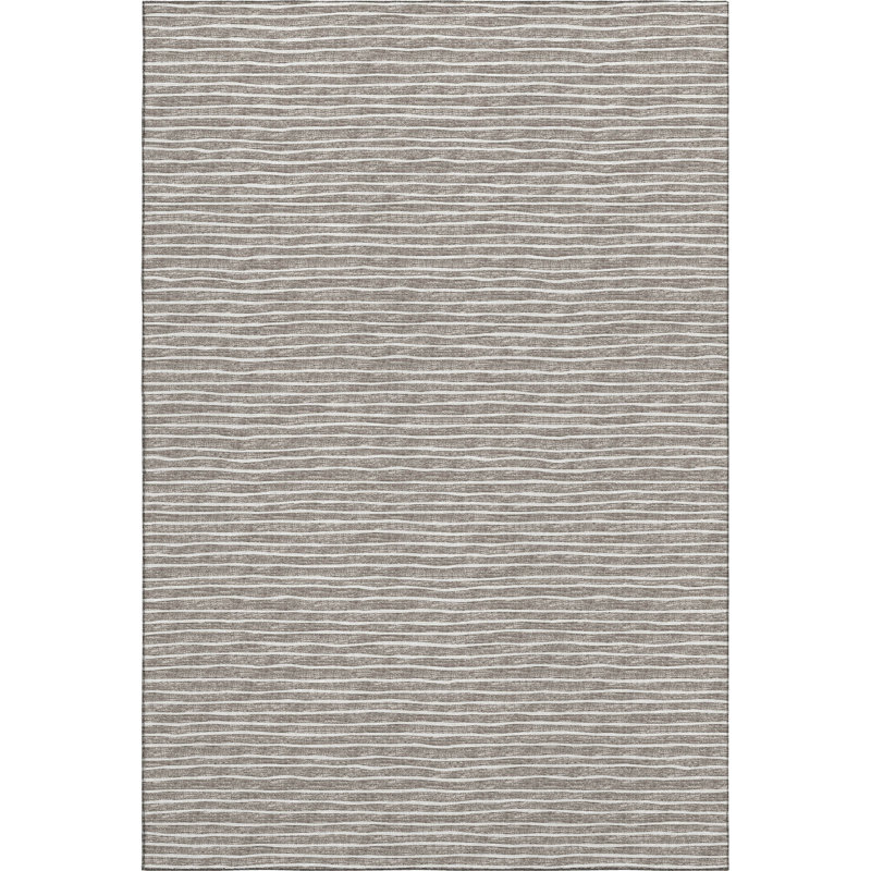 Premium Machine Washable Taylor AMF138 Gray Rug, Rectangle 10' x 14'